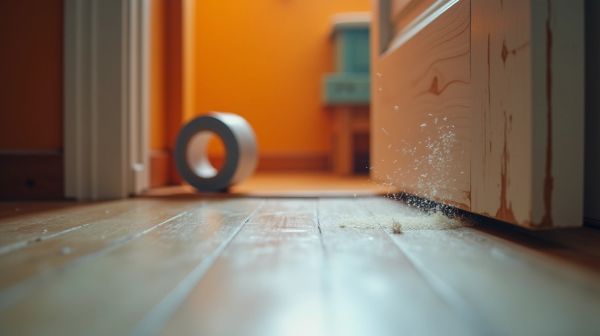 Comment bloquer les courants d'air avec une bande isolante pour porte