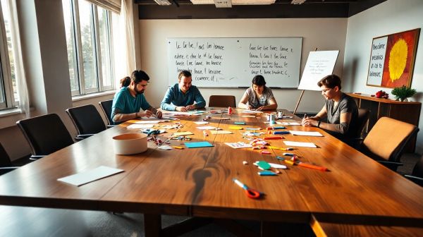 Top 7 idées d'ateliers créatifs pour dynamiser votre équipe